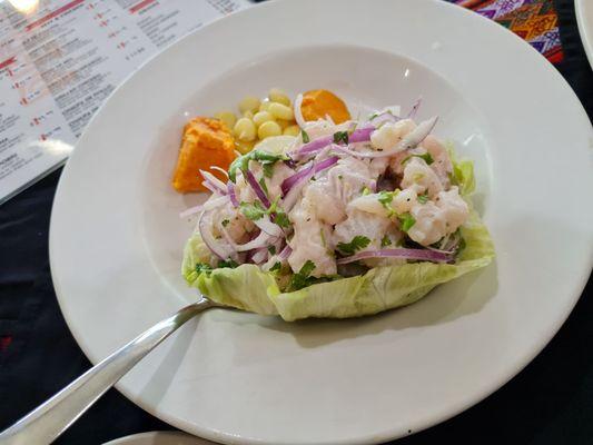 Fish ceviche