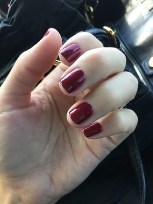 $30 Shellac manicure