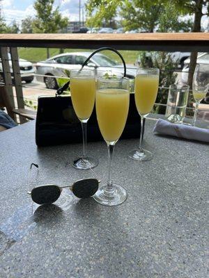 Bottomless mimosas