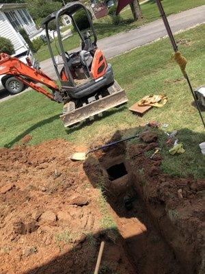 Septic repair