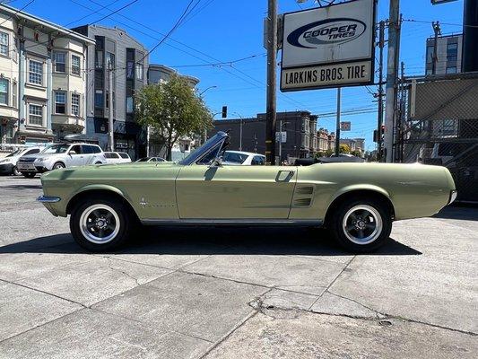 1967 mustang. New Torque Thrust Ii