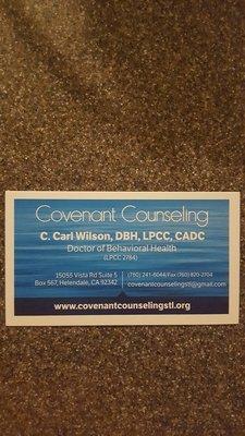 Covenant Counseling