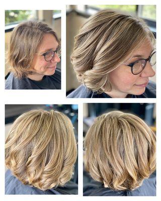 Beautiful highlights and trim for this wonderful client.