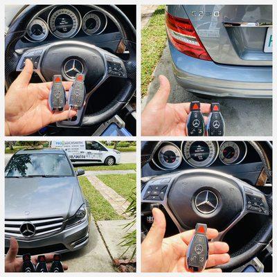 Making a new extra key for 2014 mercedes C250