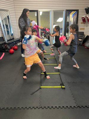 Jr Muaythai class