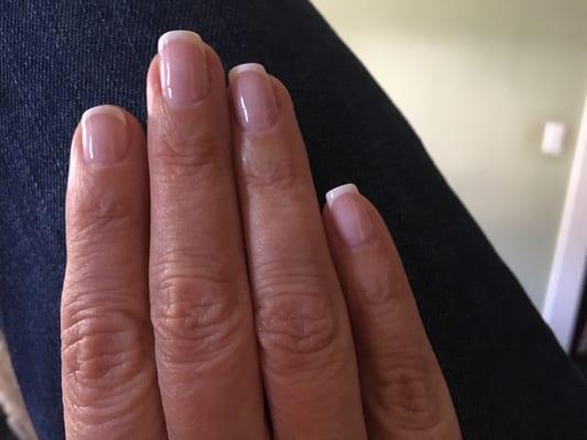 French Gel Manicure from Best Nails