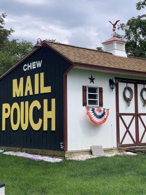 Storage building with Cupola