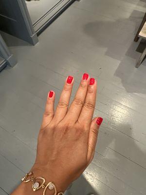 Gel manicure