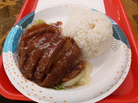 Braised pork rice