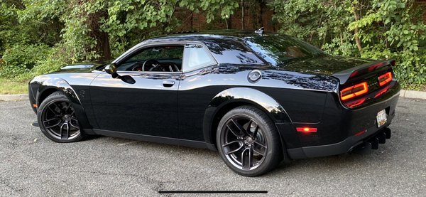 2019 Black Hellcat Redeye, ceramic by APEX.