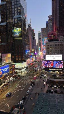 View of Times Square