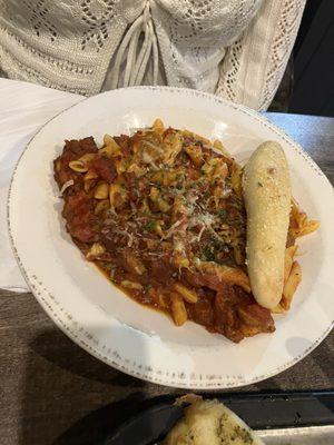 Italian sausage pasta