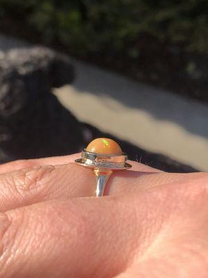 Opal ring