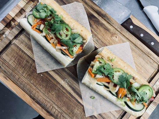 Miwich chicken Banh mi