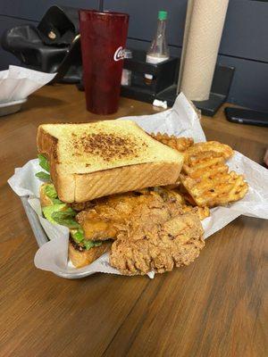 Broadway chicken sandwich