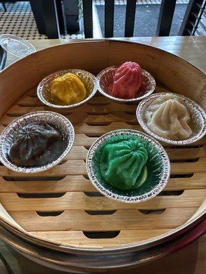 Rainbow Dumplings