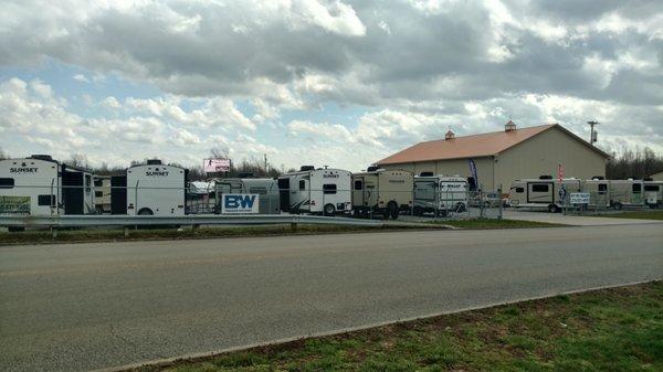 KY RV Sales is located at 1200 McCoy Ave. in Madisonville, KY.