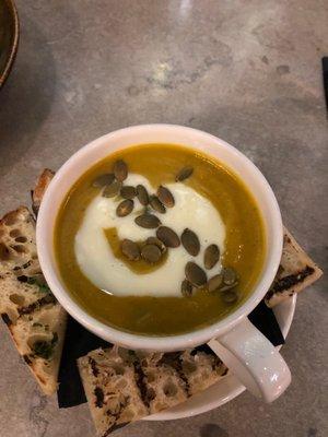 Butternut squash soup