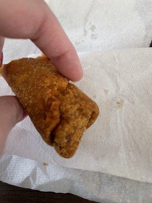 Egg roll that was refried