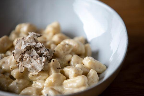 Gnocchi with Truffle Sauce Signature Entree