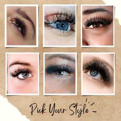 Ask us about color pop and bottom lash extensions