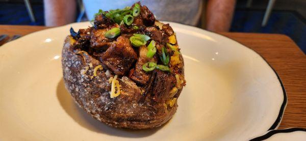 Loaded Baked Potato with Brisket