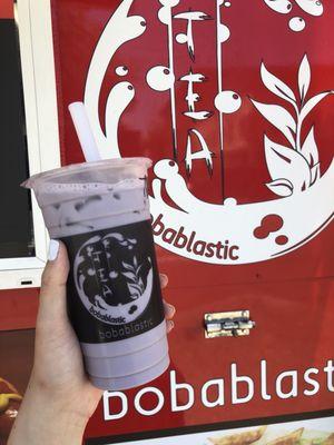 Taro milk tea