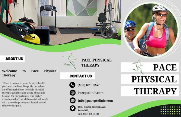 Infographic on Pace Physical Therapy