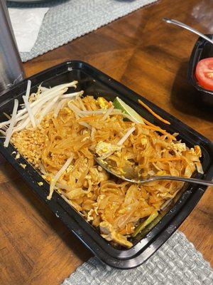 Pad Thai with Chicken