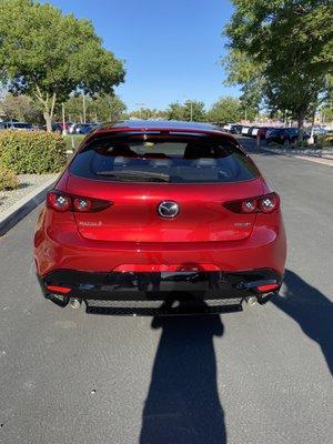 2021 Mazda 3 in Soul Red Crystal Metallic