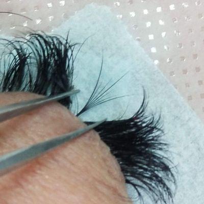 Tapered volume lashes