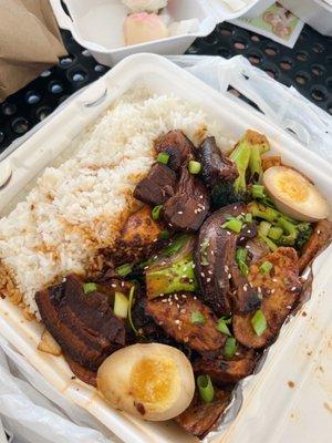 Pork Belly Braised Rice All Combo