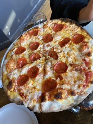 Pepperoni pizza