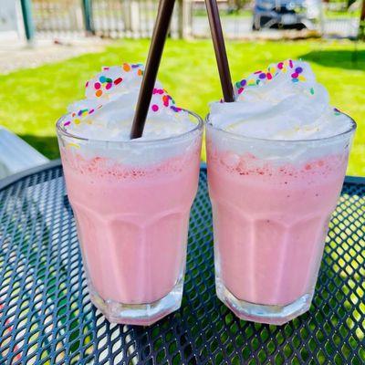 Strawberry milkshake