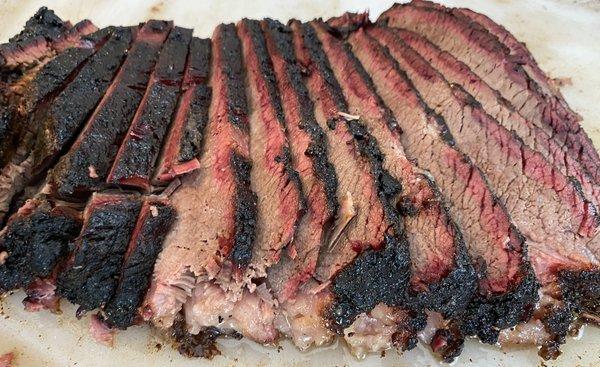 Brisket Bark & a good Smoke Ring