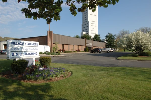 Our 42,000 sq ft factory...all out custom cabinetry and counters are manufactured in Bristol, CT...