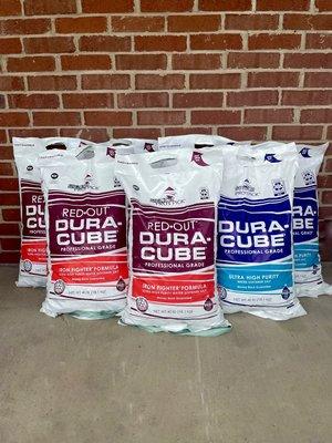 Dura-cube salt for your water softeners