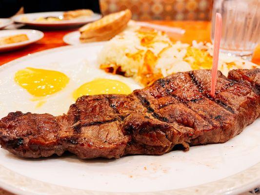 Steak and Eggs