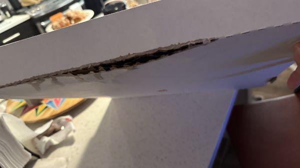 Broken box