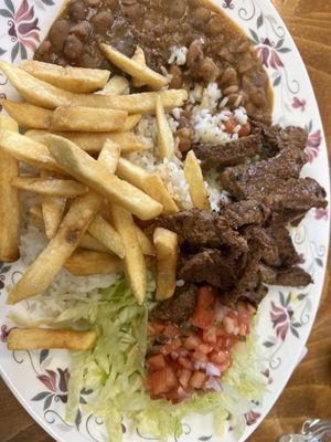 Carne - Beef lunch plate