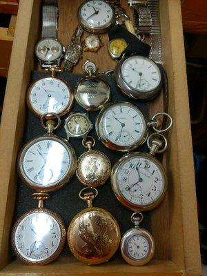 Antique pocket watches