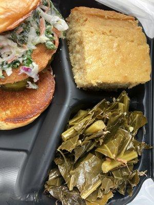 Greens & Corn Bread