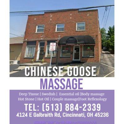 Chinese Goose Massage 4124 E Galbraith Rd, Cincinnati, OH 45236