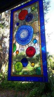 Stained Glass Panel