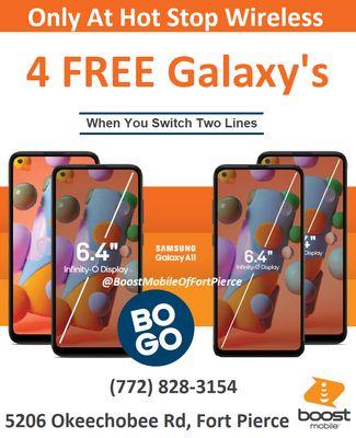 Buy 1 Get 1 Free Samsung A11 ( When You Switch Today )