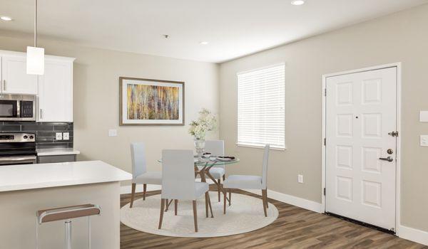 Functional floor plans with hardwood flooring throughout!