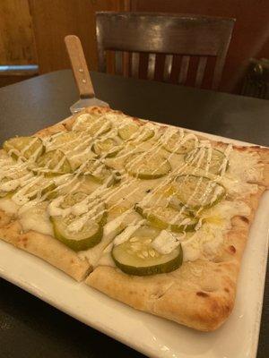 Pickle pizza