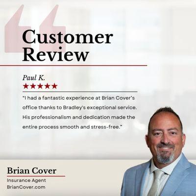 Paul, thank you so much for your five-star review!  We are so happy Bradley was able to assist you--and welcome to our SF...