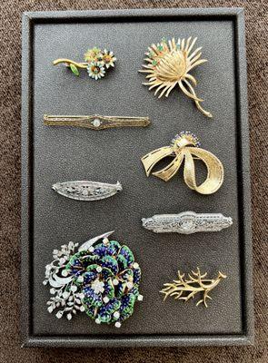 Antique and vintage brooches