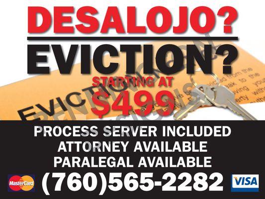 The Paralegal Center is your trusted Eviction process.